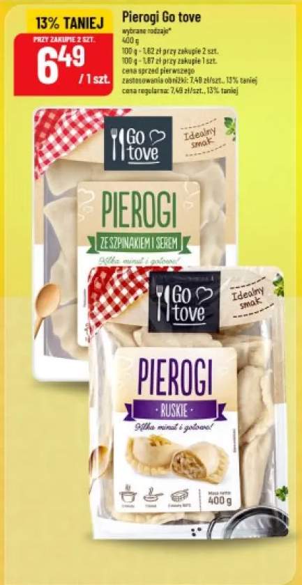 Pierogi Go tove