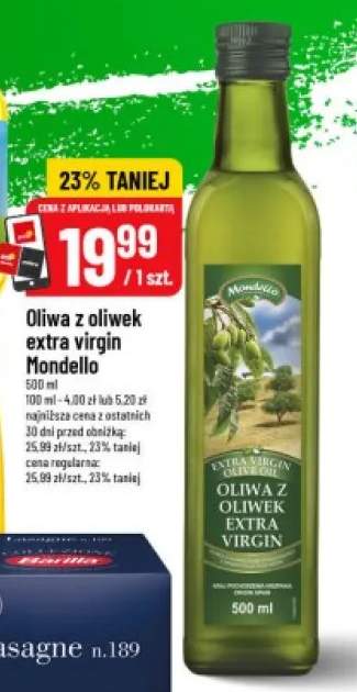 Oliwa z oliwek extra virgin Mondello