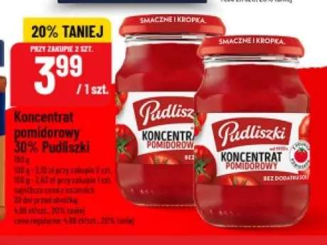 Koncentrat pomidorowy 30% Pudliszki