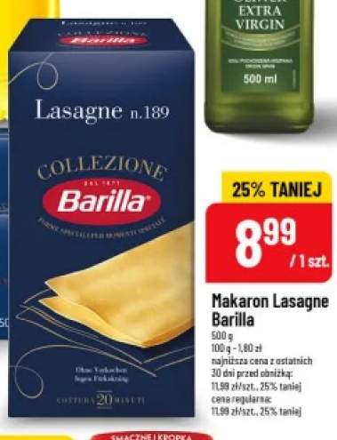 Makaron Lasagne Barilla