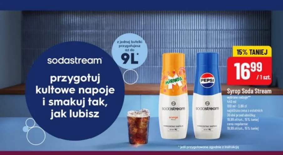 Syrop Soda Stream Mirinda