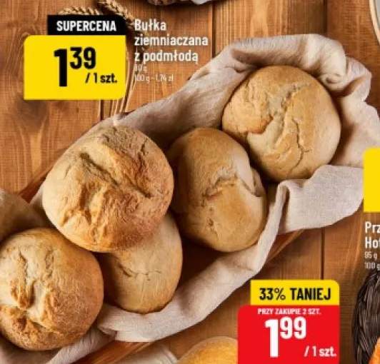 Bułka ziemniaczana z podmłodą