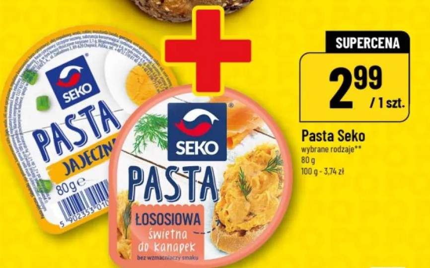 Pasta jajeczna Seko