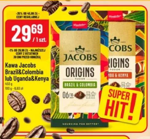 Kawa Jacobs Origins Brazil & Colombia