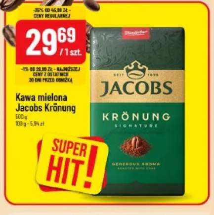 Kawa mielona Jacobs Krönung