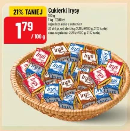 Cukierki Irysy