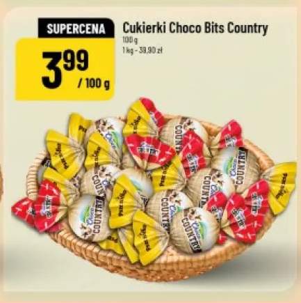 Cukierki Choco Bits Country