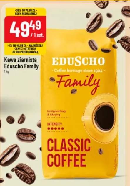 Kawa ziarnista Eduscho Family