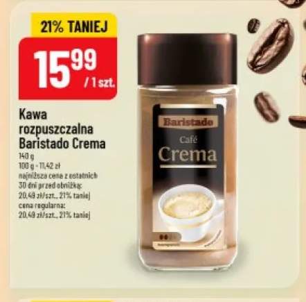 Kawa rozpuszczalna Baristado Crema