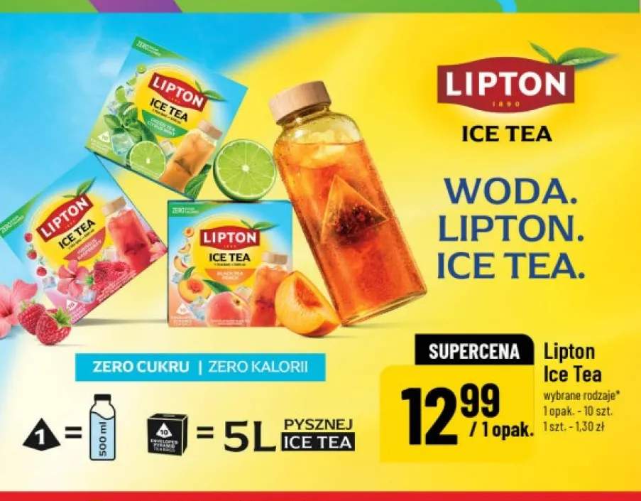 Herbata Lipton Ice Tea Hibiscus Raspberry