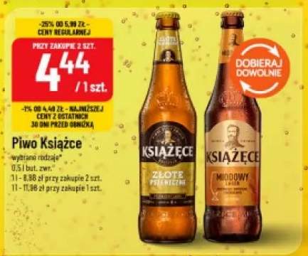 Piwo Książęce Złote Pszeniczne