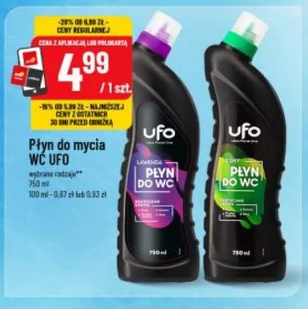 Płyn do mycia WC UFO