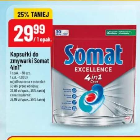 Kapsułki do zmywarki Somat Excellence 4in1