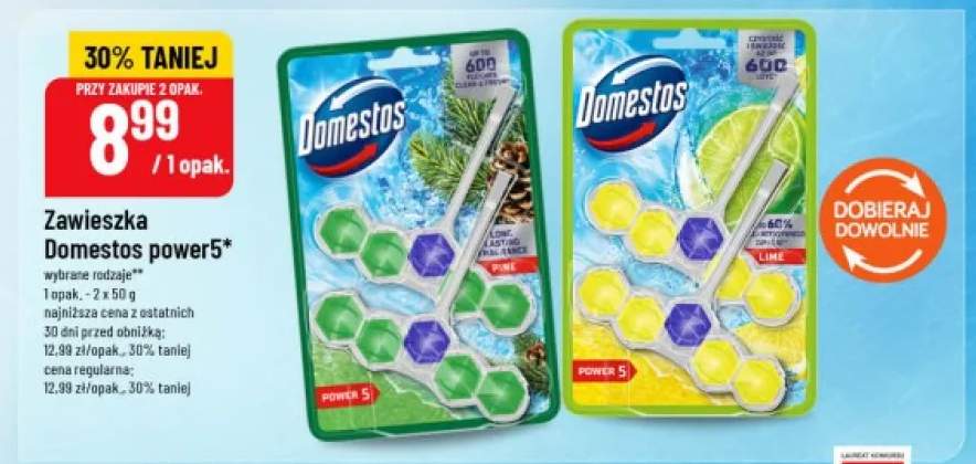 Zawieszka Domestos power5 Pine