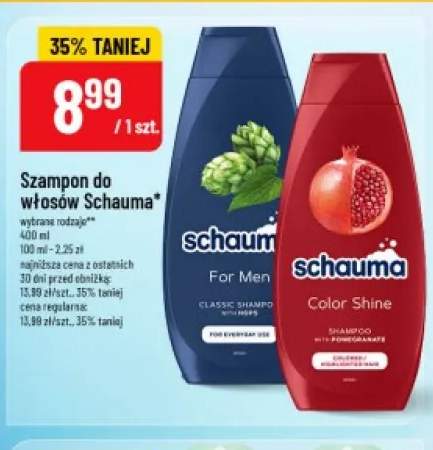 Szampon do włosów Schauma For Men