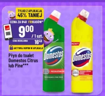 Płyn do toalet Domestos Citrus