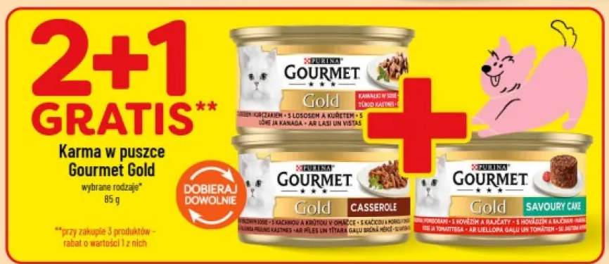 Karma w puszce Gourmet Gold Kawałki w sosie