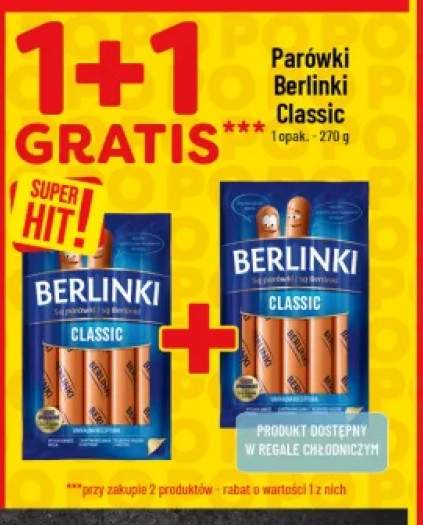 Parówki Berlinki Classic