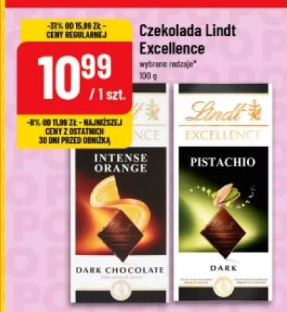 Czekolada Lindt Excellence Intense Orange