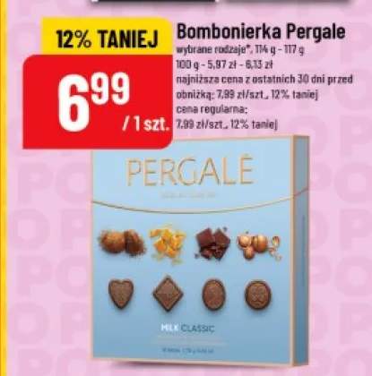 Bombonierka Pergale Milk Classic