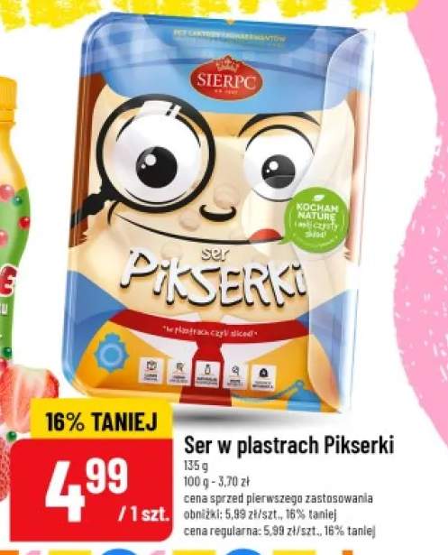 Ser w plastrach Pikserki Sierpc
