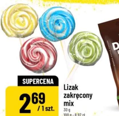 Lizak zakręcony mix