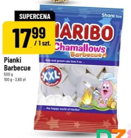 Pianki Haribo Chamallows Barbecue