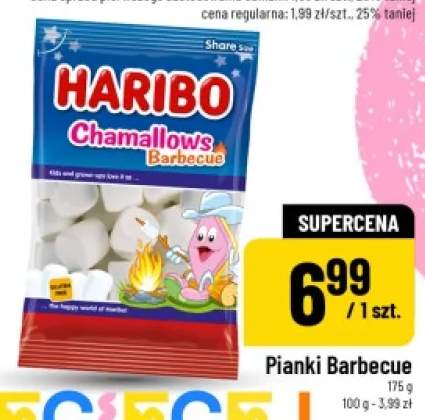 Pianki Haribo Chamallows Barbecue