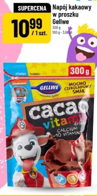 Napój kakaowy w proszku Gellwe
