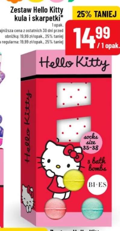 Zestaw Hello Kitty kula i skarpetki BI ES