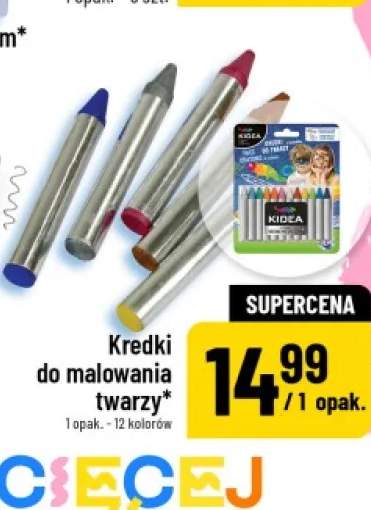 Kredki do malowania twarzy KIDEA