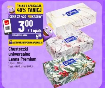 Chusteczki uniwersalne Lanna Premium