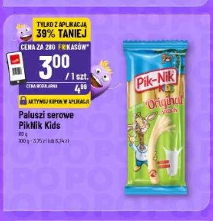 Paluszki serowe Pik-Nik Kids
