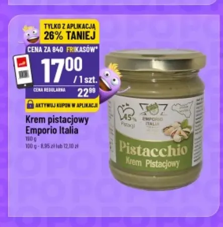 Krem pistacjowy Emporio Italia