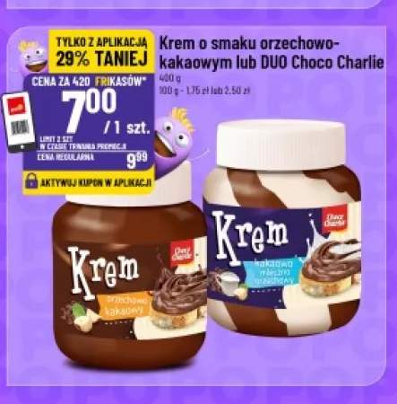 Krem o smaku orzechowo-kakaowym Choco Charlie