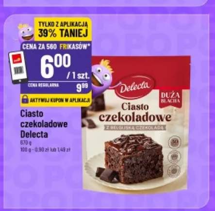 Ciasto czekoladowe Delecta