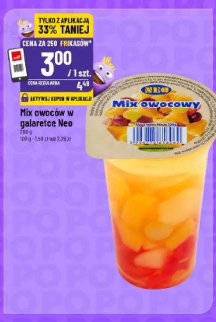 Mix owoców w galaretce Neo