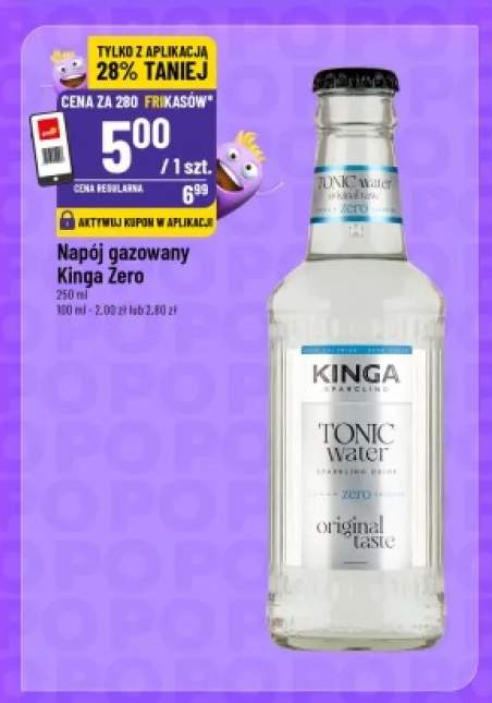 Napój gazowany Kinga Zero