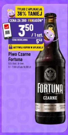 Piwo Czarne Fortuna