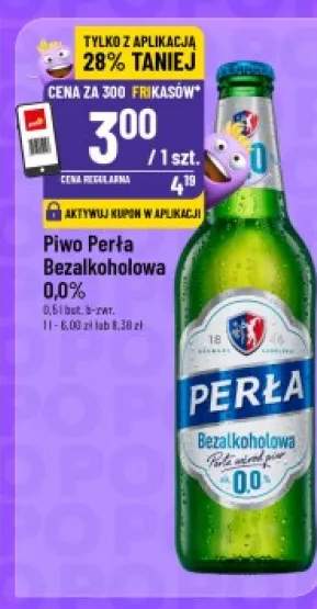 Piwo Perła Bezalkoholowa 0,0%