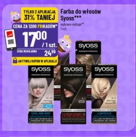 Farba do włosów Syoss