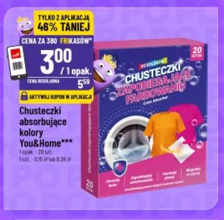 Chusteczki absorbujące kolory You&Home
