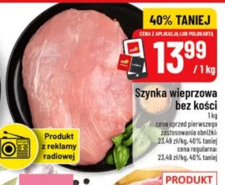 Szynka wieprzowa bez kości