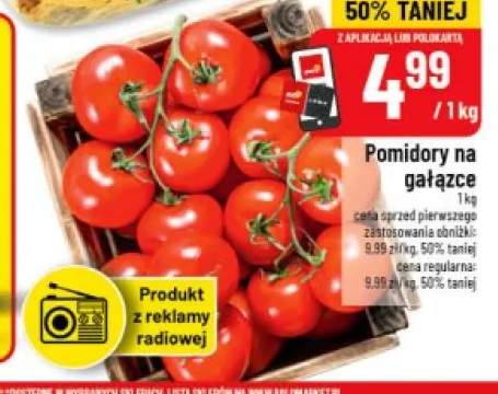 Pomidory na gałązce