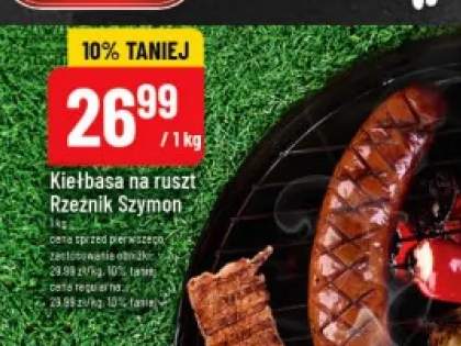 Kiełbasa na ruszt Rzeźnik Szymon