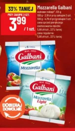Ser Mozzarella Light Galbani
