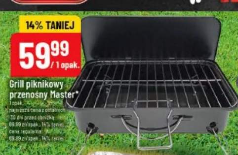 Grill piknikowy przenośny Master