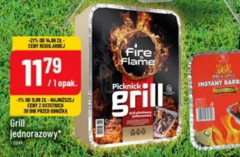 Grill jednorazowy Fire & Flame Picknick grill