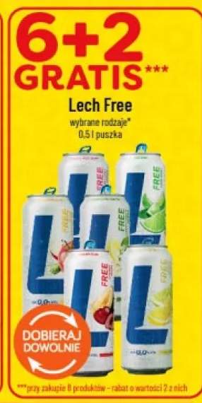Piwo bezalkoholowe Lech Free