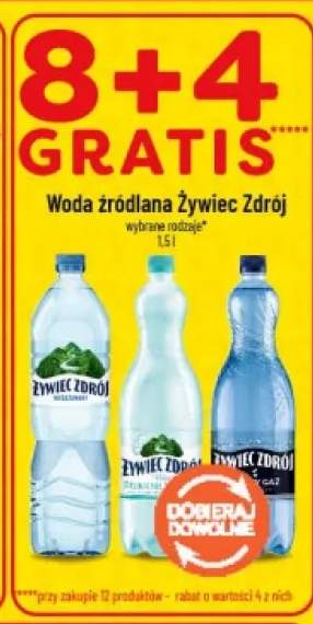 Woda źródlana Żywiec Zdrój